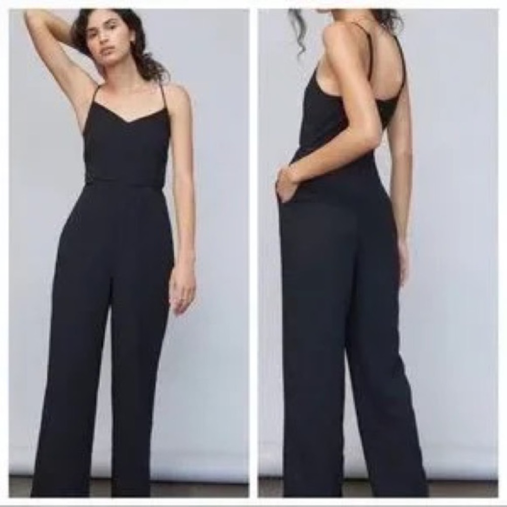 Anthropologie x Maeve Black Jumpsuit
